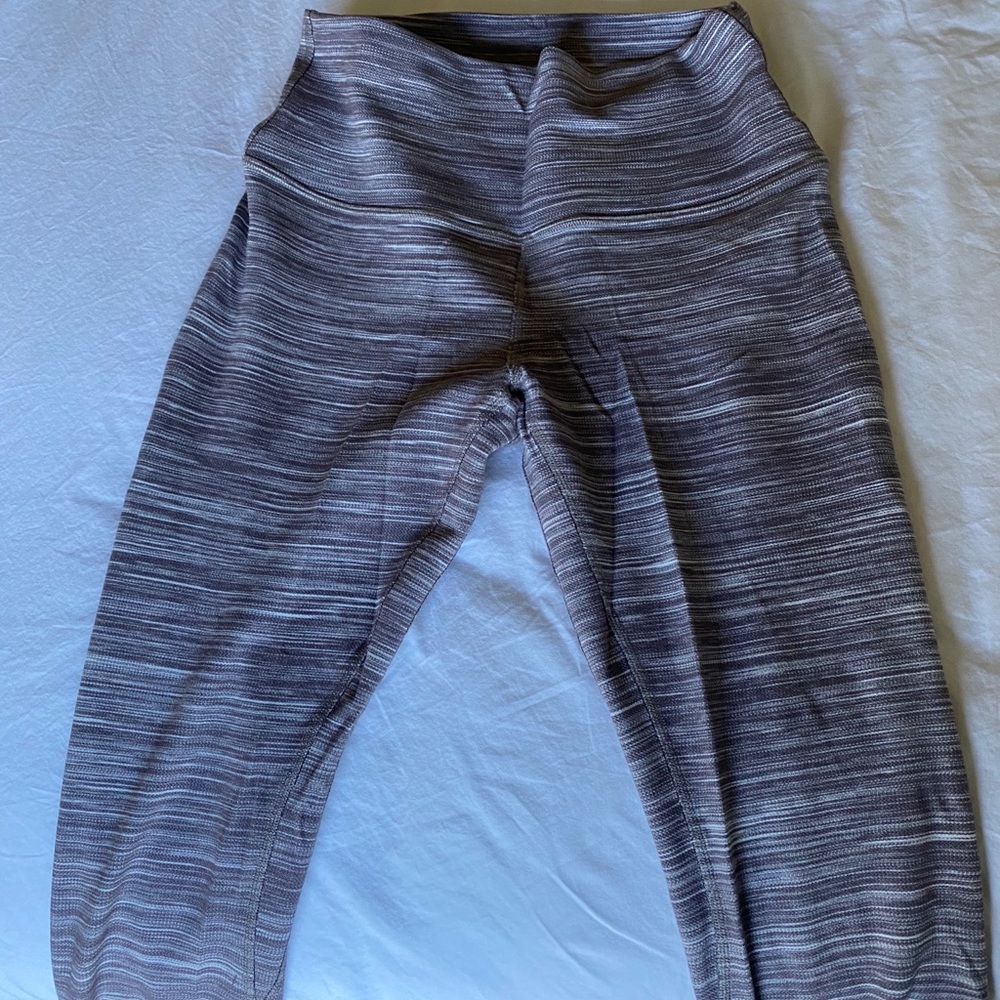 Lululemon Align Leggings-Purple/White 28”